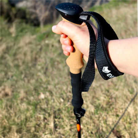 KIJE TREKKINGOWE Składane Regulowane Kijki do Chodzenia NORDIC WALKING Góry | ALUMINIOWE