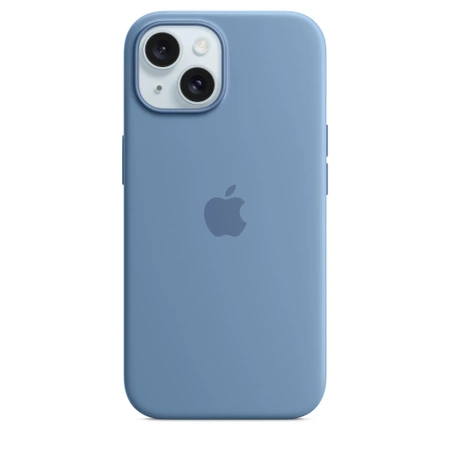 Originální pouzdro Apple - pevný obal na iPhone 15 MagSafe MT0Y3ZM modrý - nové, otevřené balení