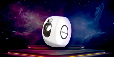 PROJEKTOR GWIAZD Rzutnik LED Lampka Nocna 3D GALAXY STAR dla Dzieci KOSMOS