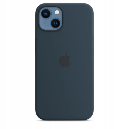 Oryginalne etui APPLE iPhone 13 Silikonowe - Granatowe (Abyss Blue) - MM293ZM/A - nowe, otwarte opakowanie