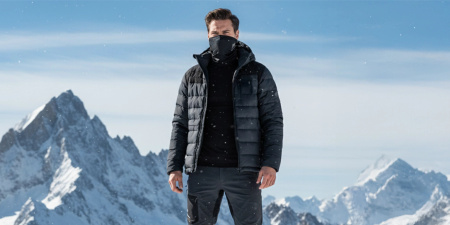 THERMOACTIVE TACTICAL WINTER SPORTS WARM NECK SCARF BANDANA