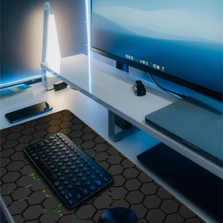 GAMINGOVÁ PODLOŽKA POD MYŠ Velká XXL 90x40cm na myš a klávesnici