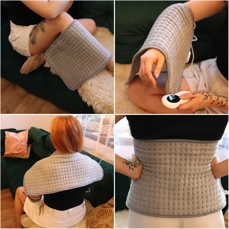 LARGE HEATED PAD, pillow for JOINTS PAIN, Heating blanket XL