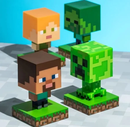 MINECRAFT ZOMBIE 3D ICON bedside lamp - LED lamp