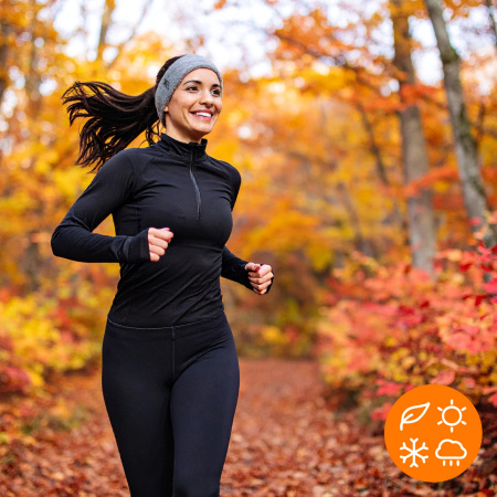 SPORTS HEADBAND SWEATBAND FOR RUNNING EXERCISE TRAINING UNISEX