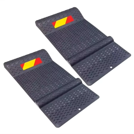 Parking assistant, garage stop, bumper, wedge, overrun, stopwatch