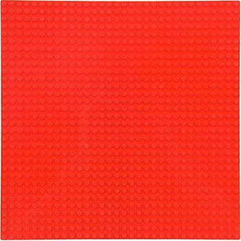 Duża PŁYTKA KONSTRUKCYJNA do klocków LEGO Standard 32x32 kreatywna podstawa czerwona
