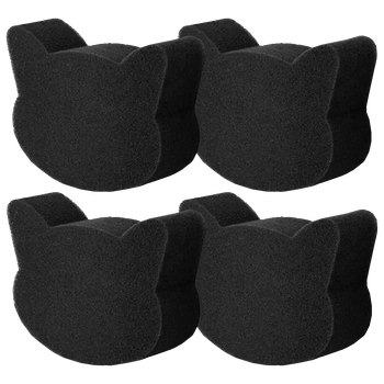 Gąbka do pralki suszarki 4 sztuki gąbki do usuwania sierści włosów z ubrań