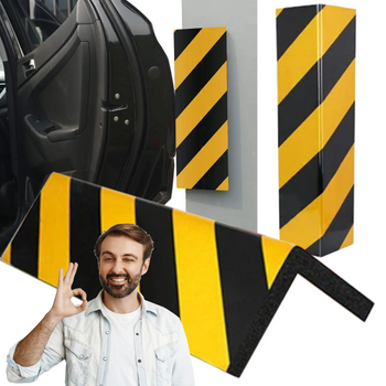 NAROŻNIK ODBOJNIK OCHRONNY na ścianę garażu parking mata 50x20x1,5 ODBLASK